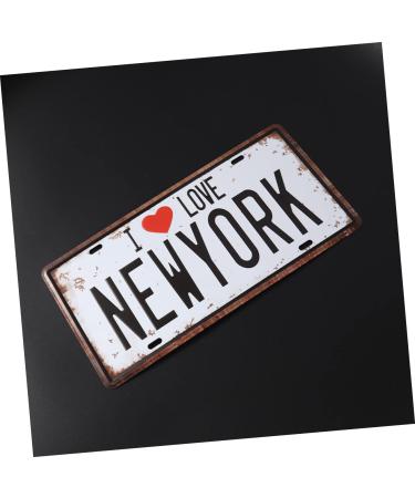 Lurrose Emblems Tin Signs Antique Signs Iron Painting Vintage Signs The Sign Metal Iron Mark - Buy Online on GoSupps.com