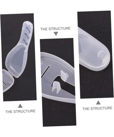 Buy Angoily 8-Piece Men's Razor Case - Durable Transparent Hard Case for Travel | Safe & Stylish Razor Container - Buy Online on GoSupps.com