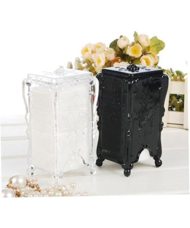 Beaupretty 2pcs Makeup Cotton Holders | Cosmetic Organizer & Nail Remover Storage Case - Perfect for Beauty Enthusiasts - Buy Online on GoSupps.com