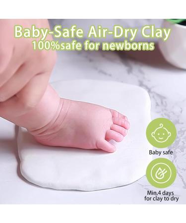 Dachiy Baby Hand Print & Footprint Set | Personalized Baby Photo Frame | Unique Baby Souvenir | Paw Print Set for Cats & Dogs - Buy Online on GoSupps.com