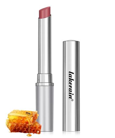 LYSdefeu Tinted Lip Balm - 1 Honey Moisturizing Lipstick - Natural Tinted Lip Balm - Long-Lasting Moisturizing Lip Care - For Repairing Dry Lips - Pink
