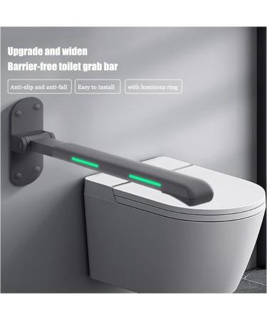 Folding Toilet Bar for Elderly Grab Bar Flip Up Tub Grab Bars Rails Wall Mounted Bed Support Handrails Assist Rail Steady Handle Balance Assist for Shower Bathtub Toilet (Black)(White) 70cm White - Buy Online on GoSupps.com