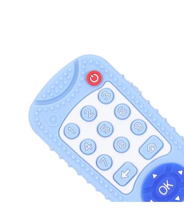 Remote Controlled Baby Teether Toy - Bright Colors, Multiple Buttons - Blue - Buy Online on GoSupps.com