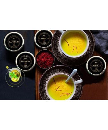 Premium Organic Super Negin Saffron Threads - 1 Gram | Grade A+ Saffron Spice for Cooking & Tea - Buy Online on GoSupps.com