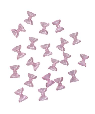 50x Cute Bowknot Nail Resin Nails Art Decorations 3D Nails Art Jewels Supplies For Acrylic Nails 50x 3d Nails Art Bowknot Nail Nails Decoration Jewels Supplies