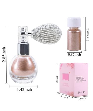Erinde Body Glitter Spray - Shimmering High Gloss Makeup Spray for Women - Champagne Gold - Buy Online on GoSupps.com