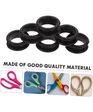 Frcolor Silicone Scissors Finger Rings - 10 Pack Animal Scissors Accessories for Easy Hairstyling & Crafting - Buy Online on GoSupps.com