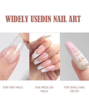 Extra Strong Nail Glue - 3 pcs 7g Brush Bottle for Artificial Nails | Ideal Tip Glue for Nail Design | International Shipping - Buy Online on GoSupps.com