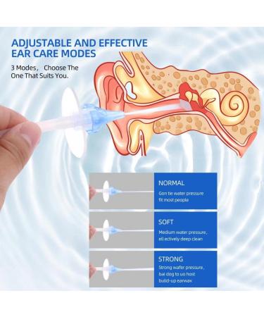 XJRHSCGS Electric Ear Wax Removal Kit - Ear Irrigation System with 3 Pressure Levels, 6 Tips, and Silicone Hose - Buy Online on GoSupps.com
