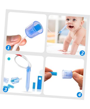 Hohopeti 40pcs Nasal Aspirator Filter Sponge Plates for Toddlers - Nose Sucker Cleaner for Newborns - Buy Online on GoSupps.com