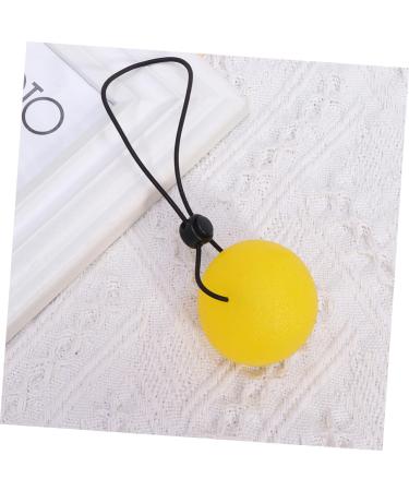 Ultechnovo Handmade Handle-Strengthening Ball - Fitness Exercise Equipment for Wrist & Grip Training - 5.3cm Yellow Power Ball - Buy Online on GoSupps.com