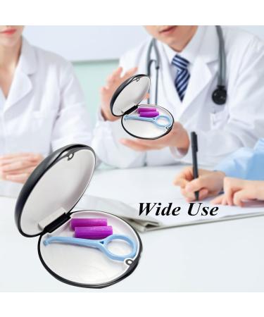Orthodontic Retainer Case - Silicone Textile Base Aligner Case Black | Durable & Stylish International Shipping - Buy Online on GoSupps.com