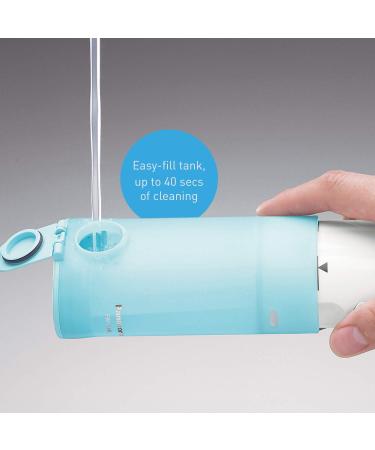 Panasonic Dual-Speed Cordless Dental Water Flosser - Collapsible Design for Travel - EW-DJ10-A Portable Oral Irrigator Blue - Buy Online on GoSupps.com