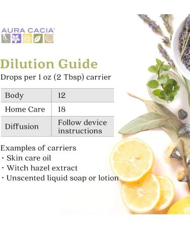 Aura Cacia 100% Pure Tea Tree Essential Oil - GCMS Tested - 7.4 ml with Uses Insert - Buy Online on GoSupps.com