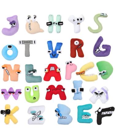 Alphabet Lore Plush Animal Toy - Educational Stuffed Doll for Kids and Adults - Cute and Funny Cartoon Design - Perfect Gift for Christmas and Birthdays - Buy Online on GoSupps.com