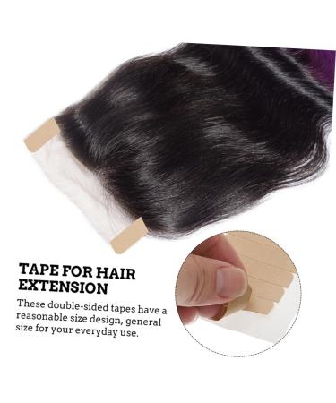 Housoutil 6 Sheets Double-sided Tape Wigs Tapes Replacement Scalp Tape Lace Front Wig Tape Hair Extension Tape Hair Extensions Tapes Tape for Wigs Adhesive Double Sided Suite - Buy Online on GoSupps.com