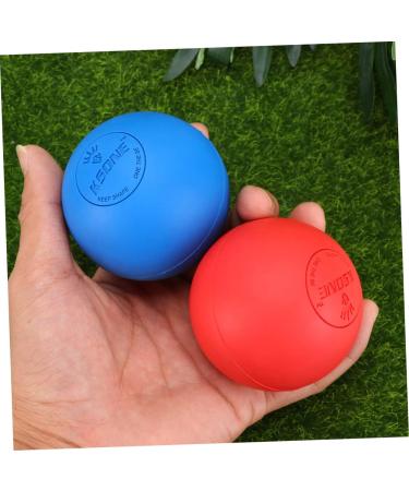 Magiclulu 6 Pack Lacrosse Massage Balls - Yoga and Foot Muscle Therapy Device for Plantar Fasciitis Relief & Fascia Rollers - Buy Online on GoSupps.com