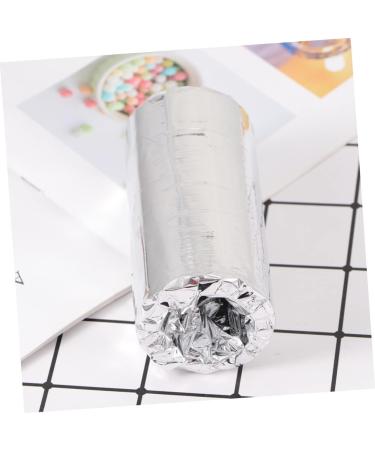DOITOOL 2 Rolls Nails Kit Salon Foil Paper Nail Tool Paper for Nail Art Metal Nail File Hair Coloring Highlighting Foils Hair Streaking Kit Nail Art Tool Dedicated Tin Foil - Buy Online on GoSupps.com