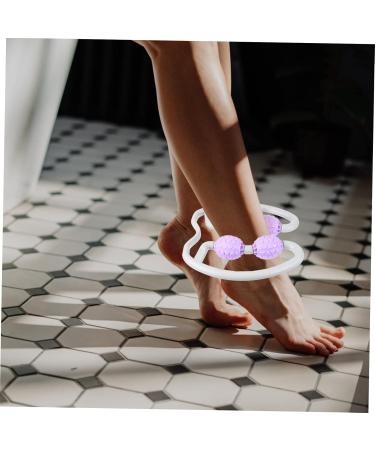 Lurrose Muscle Massager Roller Stick - Deep Tissue Massage Tools for Fitness | Handmade Plastic Violet Roller for Pain Relief - Buy Online on GoSupps.com