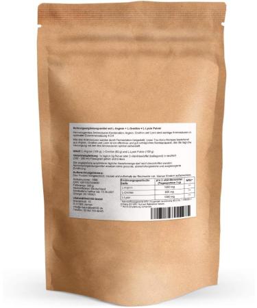 Buy Trio Amino Complex Powder (L-Arginine L-Ornithine L-Lysine) 300g - Enhance Performance & Recovery | International Shipping Available - Buy Online on GoSupps.com