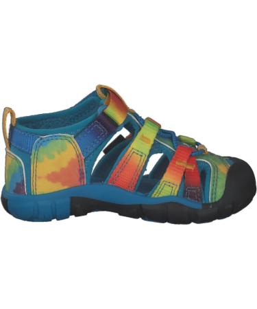 KEEN Unisex Kid's Seacamp 2 CNX-Baby Sandal - Vivid Blue Tie Dye - Size 3 UK Child - Buy Online on GoSupps.com