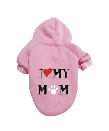 Waterproof dog coat winter warm jacket dog puppy sweater boy for little with bag-warm dog medium hoodie autumn clothing winter fleece pet clothing dogs (11111debka-pink 9xl) 9xl 1111debka-rosa