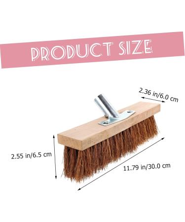 GLEAVI Kitchen Bristle Brush Head - Wooden Floor & Iron Parts Mane Brush Head for International Shipping - Buy Online on GoSupps.com