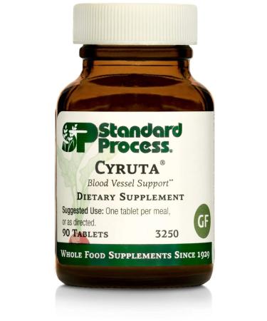 Standard Process Cyruta - Whole Food Cholesterol Support Immune Support Heart Health with Ascorbic Acid Oat Flour and More - 90 Tablets