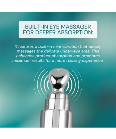 Beauty by Mish Mini Vibration Stay Up Eye Cream with Hexapeptide Lifting & Firming Formula Helps Reduce Dark Circle and Puffiness 20g - Buy Online on GoSupps.com