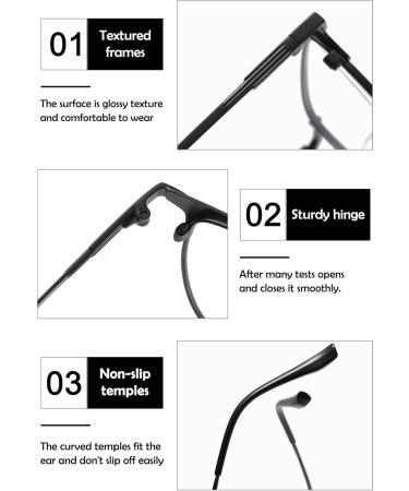 Koosufa Self-Tinting Varifocal Glasses | Photochromic Progressive Multifocus with Blue Light Filter & UV Protection | Men's Reading Aid | Available in Multiple Strengths (1.0 - 4.0) - Buy Online on GoSupps.com