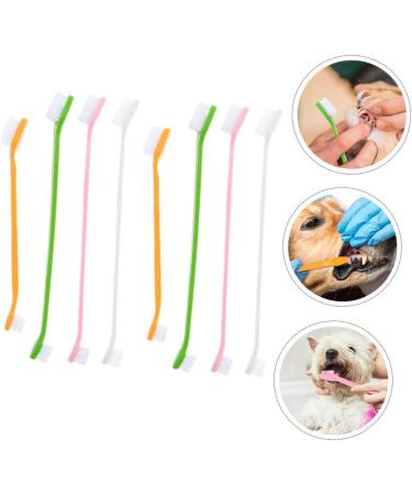 BESPORTBLE 16 Pcs Double Head Dog Toothbrush Pet Toothpaste Toothbrush for Dogs Small Dog Toothbrush Pp - Buy Online on GoSupps.com