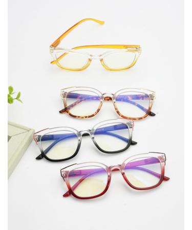 Eyekepper 4-Pack Women s Blue Light Blocking Reading Glasses - Two Tone 1.75 Strength | Stylish & Comfortable Eye Care - Buy Online on GoSupps.com