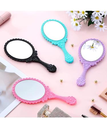 KALLORY Vintage Handheld Mirror Set - 12Pcs Compact Mirrors for Travel Makeup - Buy Online on GoSupps.com