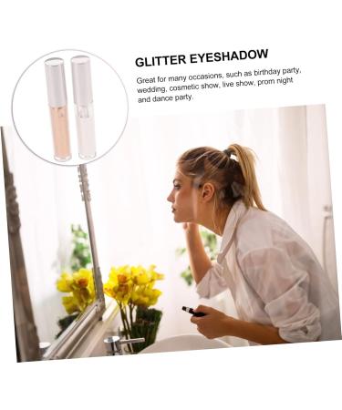 DRESSOOS 2pcs Liquid Eyeshadow White Eye Shadow Shiny Eye Shadow Cosmetics Tools Mauve Eyeshadow Pp  - Buy Online on GoSupps.com