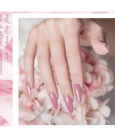Pink Nail Polish - Nude Nail Varnish - Long Lasting Quick Dry Nail Polish - Nail Polish No Lamp Required - Nail Polishes Formula - Nail Varnish for Women Teens Kids : pink - Buy Online on GoSupps.com