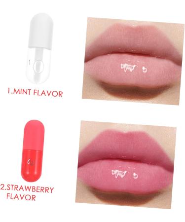  HAPINARY Set of 2 Natural Plumping Lip Serums Botanical Moisturizing Lip Oil for Girls - Buy Online on GoSupps.com