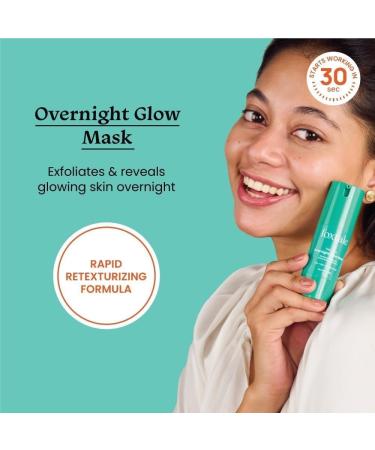 Foxtale Overnight Glow Mask - Salon Quality Brightening Facial Mask for Deep Hydration (1PC) | International Shipping - Buy Online on GoSupps.com