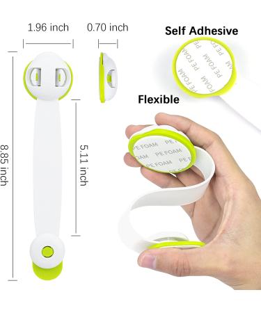 5 Pack Refrigerator Door Lock - Child Safety Cabinet Locks for Cabinets, Sliding Doors, Drawers, and More - Buy Online on GoSupps.com