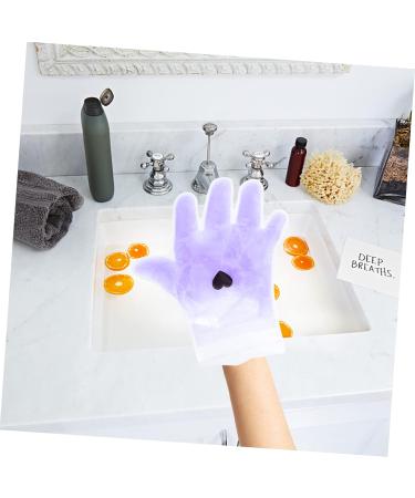 Ipetboom 1 Pair Lavender Hand Wax Set The Mitten Parrafin Wax for Hands Hand Wax Cover Exfoliating Gloves Hand Care Supplies Hand Care Gloves Non-woven Fabric Spa Hand - Buy Online on GoSupps.com