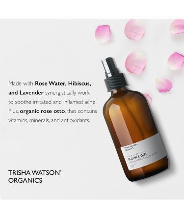 Flower Girl Hydrating Face Mist | Organic Rose Water & Witch Hazel Spray for Sensitive Skin | Soothing Facial Moisturizer & Acne Treatment 237 mL - Buy Online on GoSupps.com