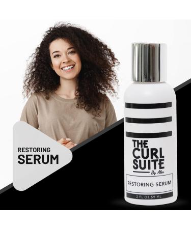 Curly Hair Serum for Frizzy Damaged Hair - Cocoa & Buriti Extract - Hair Growth Solution for Women Men & Kids (2 Fl Oz - Buy Online on GoSupps.com