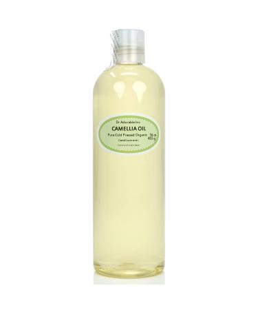 Dr Adorable - 16 oz - Camellia Seed Oil - 100% Pure Natural Organic Cold Pressed