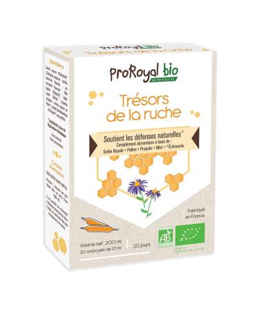 Laboratories Phytoceutic Hive Defenses Proroyal Organic Food Supplement 20 Ampoules 300 ml