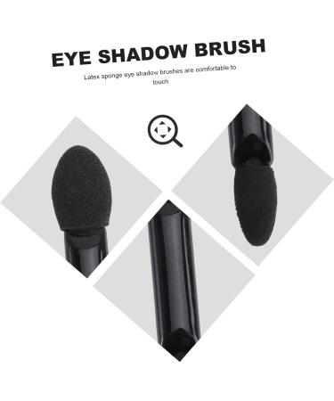 DRESSOOS 10pcs Makeup Tool Kit Dual Sided Eye Shadow Brush Eye Shadow Sponge Applicator Paupi re Double Black - Buy Online on GoSupps.com