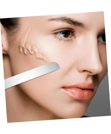 Stainless Steel Makeup Spatula Cosmetic Mixing Spatula For Foundation Lipstick Easy To Clean To Use For Makeup Applications Gifts - Buy Online on GoSupps.com