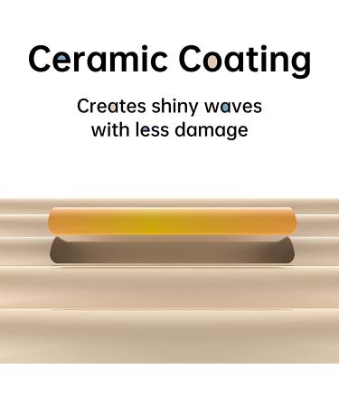 Charites Digital Hair Crimper 3/4-Inch 5-Barrel Curling Iron - LCD Display, Dual Voltage, 19mm Gold - Buy Online on GoSupps.com