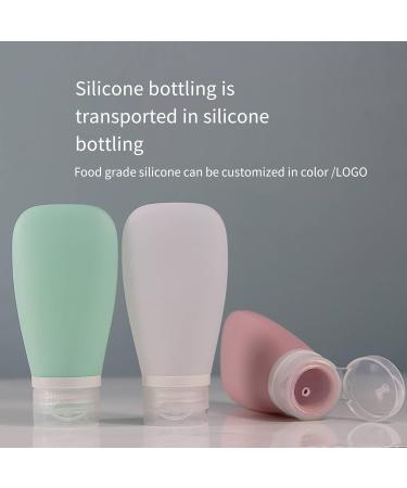 Roseflower 4-Piece Silicone Travel Bottles | Leak-Proof BPA-Free TSA Approved | Portable Shampoo Lotion Shower Gel Containers | International Shipping - Buy Online on GoSupps.com