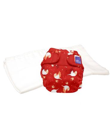 Bambino Mio Miosoft Two-Piece Nappy Starry Night Size 1( 9kg) Size 1 (&lt 9Kgs) Starry Night