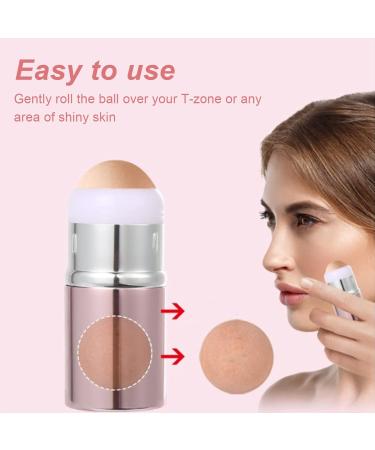 Buy Pink Oil Absorbing Face Roller | Durable Volcanic Oil Control Tool for Glowing Skin | Portable Beauty Accessory for Women - Buy Online on GoSupps.com
