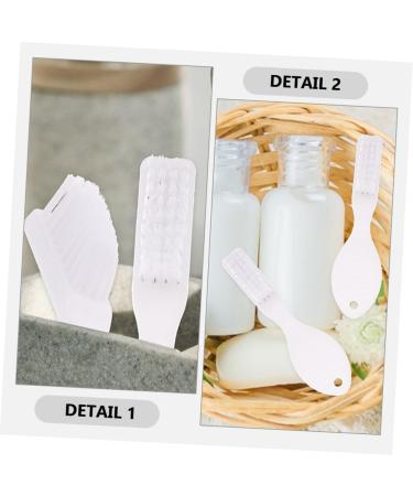 Hapinary 20 Pack Travel Toothbrushes - Portable Children's Teeth Cleaning Brushes - Compact & Gentle White Plastic Toothbrushes for Daily Use - Buy Online on GoSupps.com